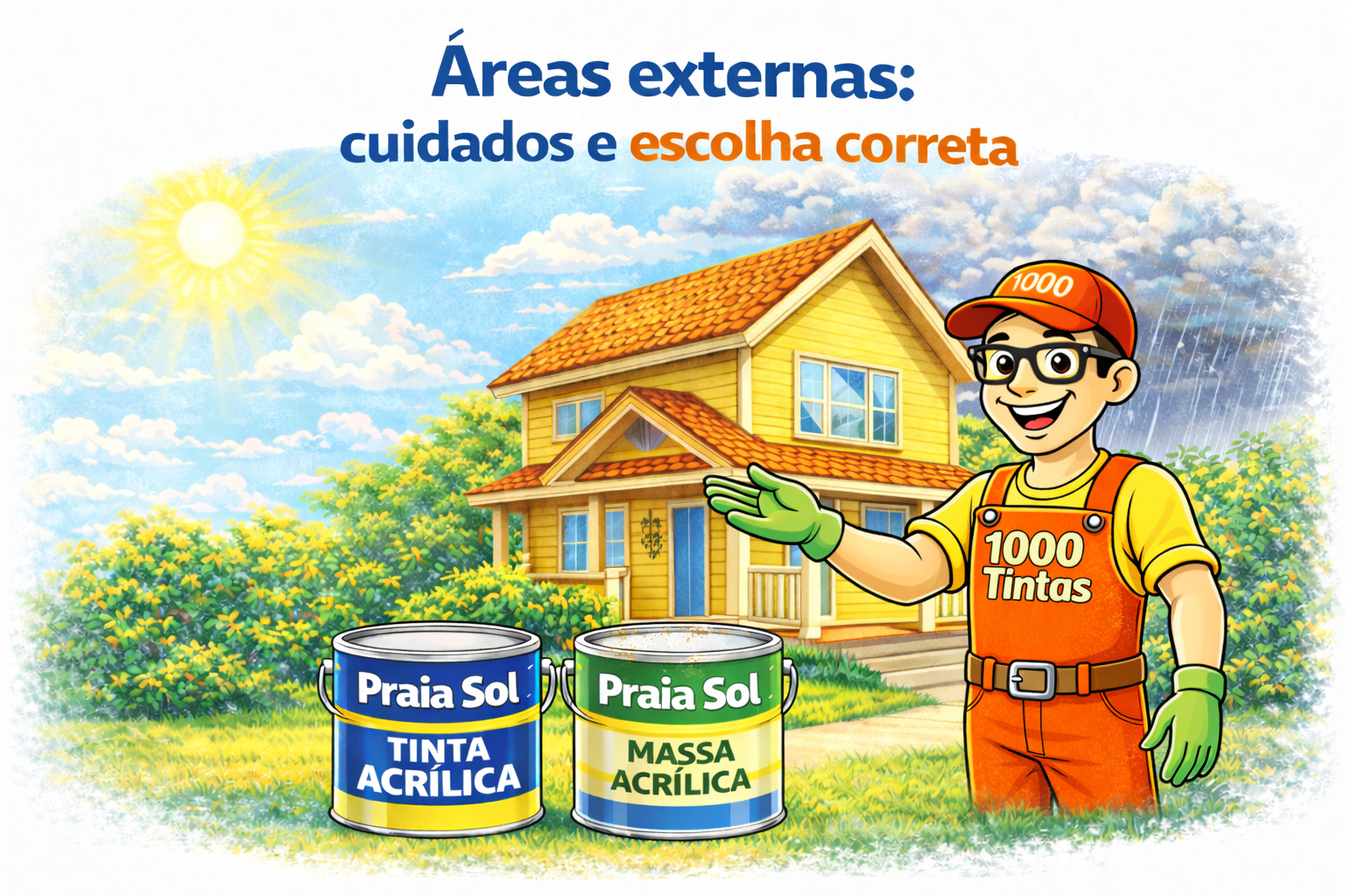 Áreas Externas: Cuidados e Escolha Correta